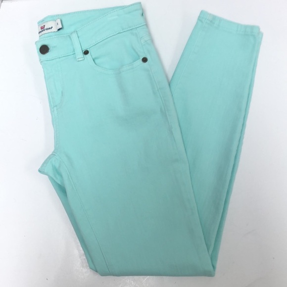 Vineyard Vines mint jean leggings - Picture 3 of 9